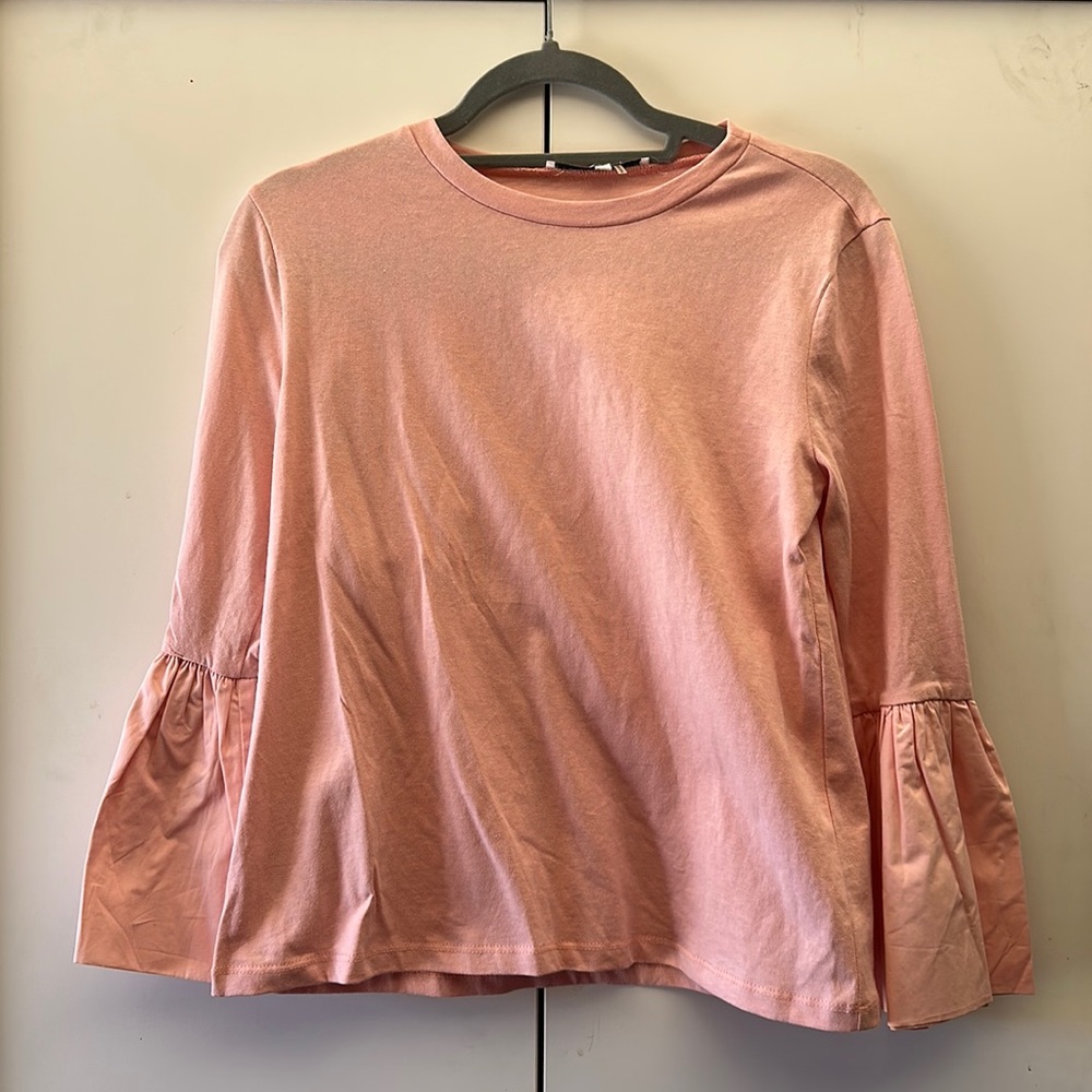 English Factory Bell Sleeve Top